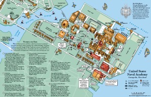 USNA Visitors Map