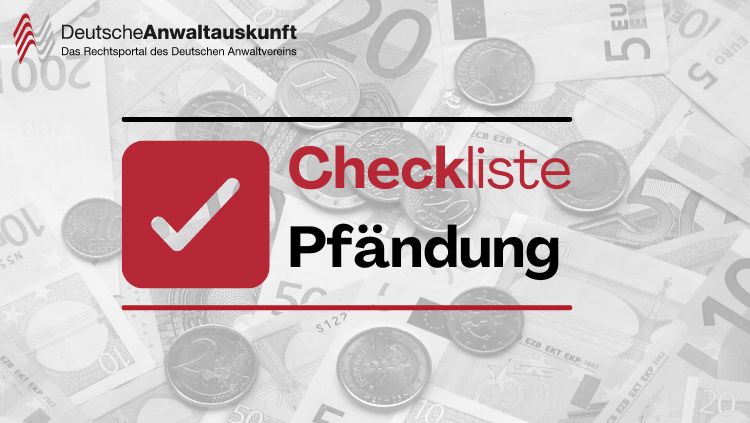 Pfaendung-Checkliste