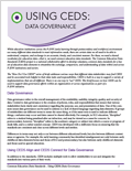 Using CEDS: Data Governance