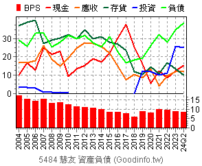 (5484)慧友 資產負債