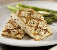 A plate of cooked fish