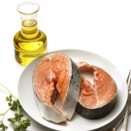 salmon and plant oils