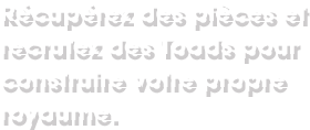 Récupérez des pièces et impressionnez des Toads pour construire votre propre royaume.