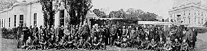 "President Harding and the National Academy of Sciences at the White House, Washington, DC, April 1921"