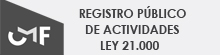 Registro Público de Actividades