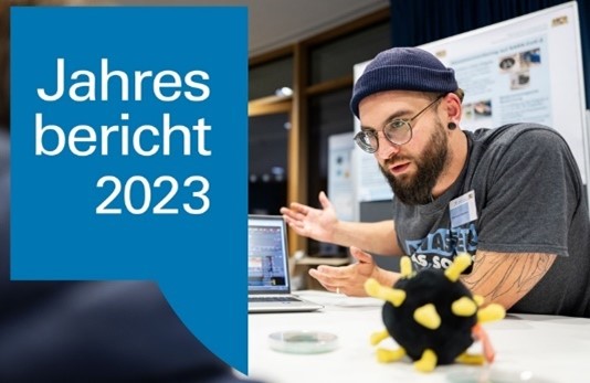 Cover des Jahresberichtes 2023