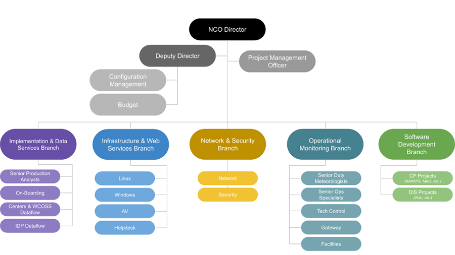 NCO Organizational Chart