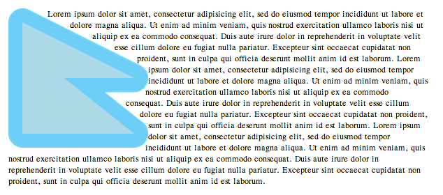 Example of a shape-margin offset